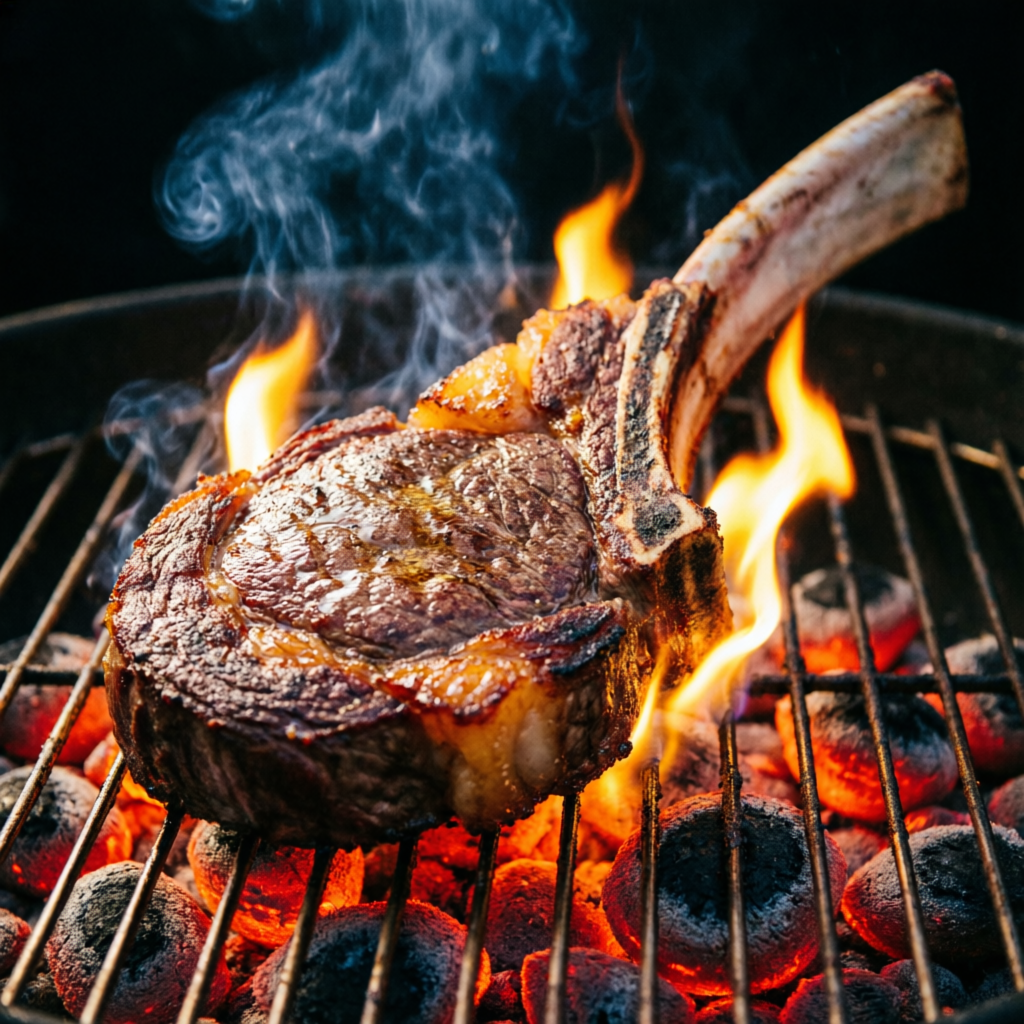 Tomahawk a la Brasa